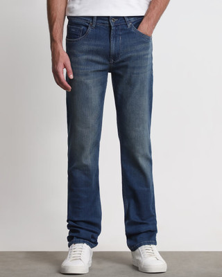 Muft Boot-Leg Men Blue Jeans