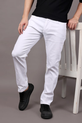 EditLook Regular Men White Jeans
