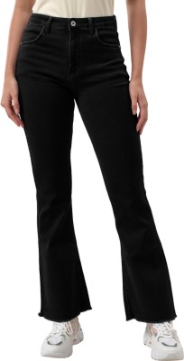 Lyra Boot-Leg Women Black Jeans