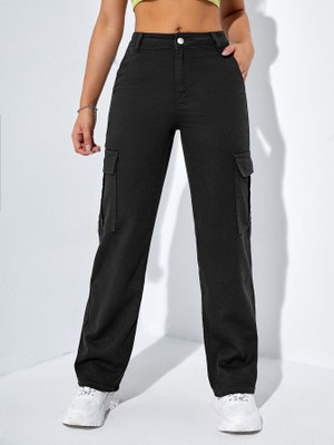 JJ DENIM Regular Women Black Jeans