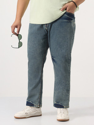 Urbano Plus Straight Fit Men Light Blue Jeans