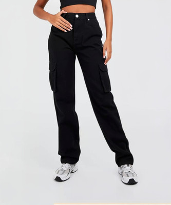 KOTTY Regular Women Black Jeans