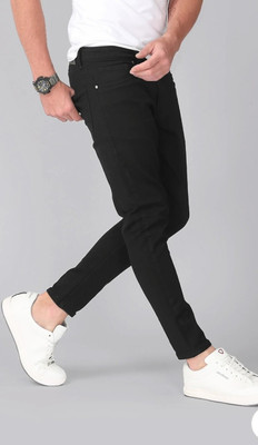 G PLUS Regular Men Black Jeans
