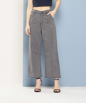 CHEMISTRY Straight Fit Women Grey Jeans