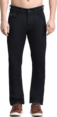 MONTE CARLO Regular Men Black Jeans