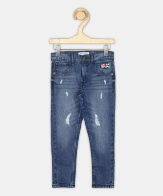 PROVOGUE Slim Boys Blue Jeans