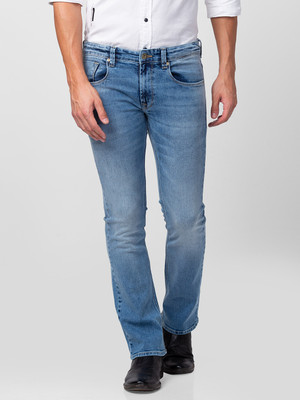 Spykar Boot-Leg Men Blue Jeans