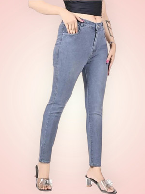 DIVYASTRI FASHION Skinny Women Grey Jeans