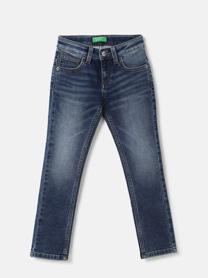 United Colors of Benetton Slim Boys Blue Jeans