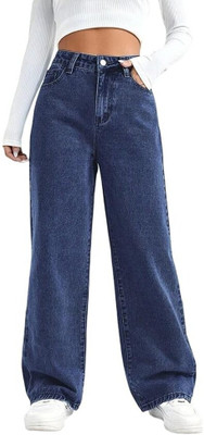 MONTROZE Boyfriend Women Dark Blue Jeans