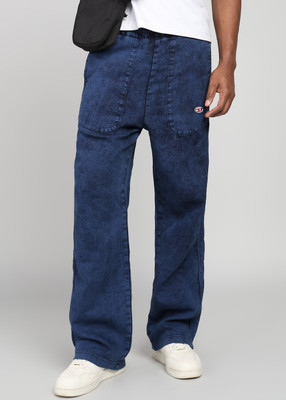 DIESEL Relaxed Fit Men Dark Blue Jeans