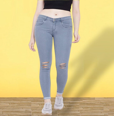 1DAYSTREET Skinny Women Grey Jeans