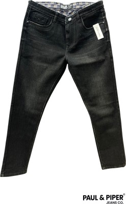 paul and piper Slim Men Dark Blue Jeans