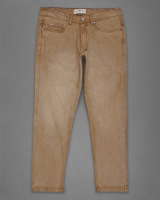 french crown Regular Men Brown Jeans