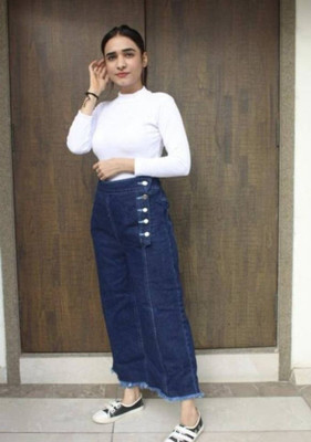 ClothCraftersCo Regular Women Dark Blue Jeans