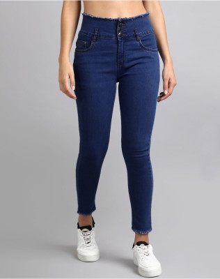 flying girls Regular Women Dark Blue Jeans