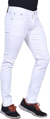 Sharmilatraders Slim Men White Jeans