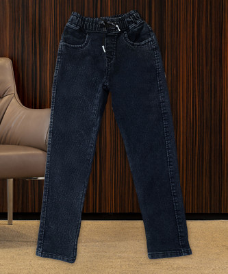 KONFY Jogger Fit Boys Blue, Black Jeans