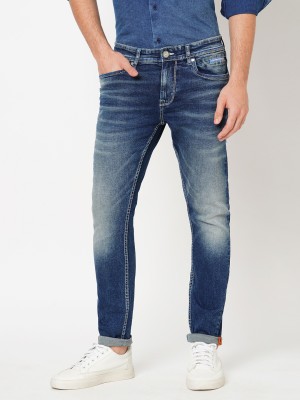 ROOKIES Tapered Fit Men Blue Jeans