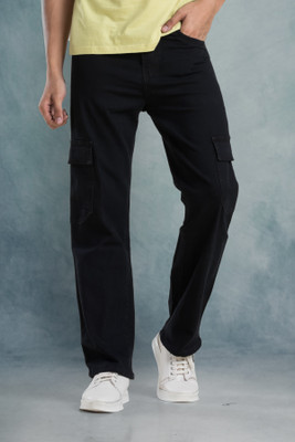 Marsh-X Relaxed Fit Men Black Jeans