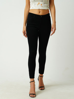 Kraus Jeans Women Black High-Rise Slimming Skinny Jeans Skinny Women Black Jeans