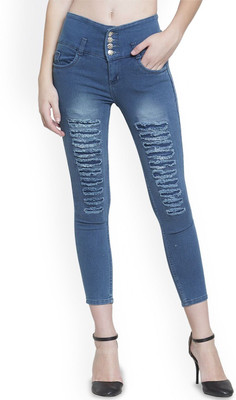 Moda Rapido Slim Women Blue Jeans