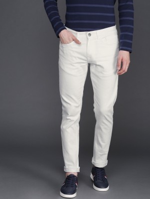 DENIMEX Slim Men White Jeans