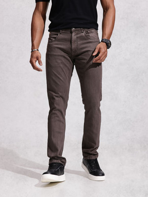 WROGN Slim Men Grey Jeans