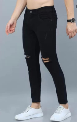 KAZAMAJEANS Regular Men Black Jeans