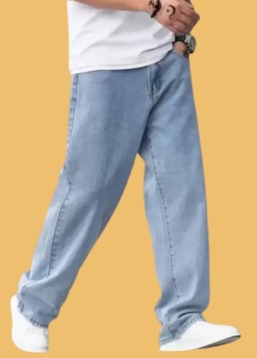 Jeancherry Loose Fit Men Light Blue Jeans