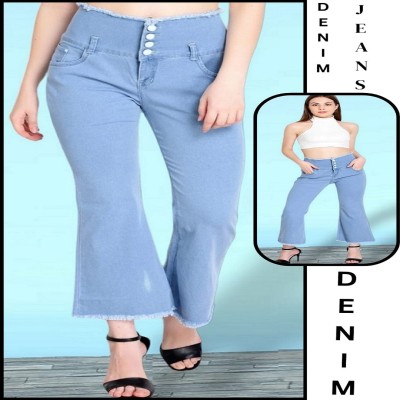 German Club Flared Women Blue Jeans