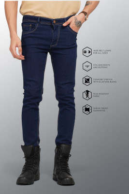 Lzard Regular Men Dark Blue Jeans