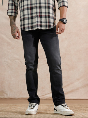 WROGN Slim Men Black Jeans