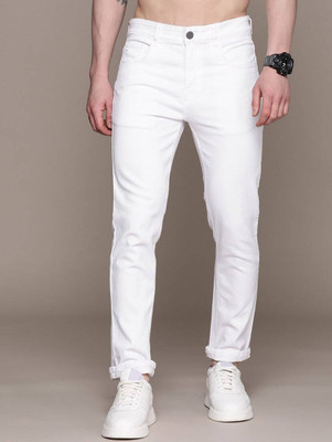 hotlist Slim Men White Jeans