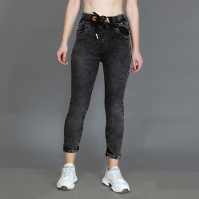 Ira Collections Jogger Fit Women Black Jeans