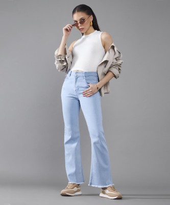 DOLCE CRUDO Relaxed Fit Women Light Blue Jeans