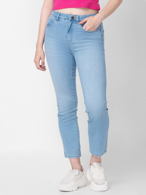 Spykar Slim Women Blue Jeans
