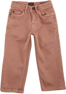 Allen Solly Slim Boys Brown Jeans