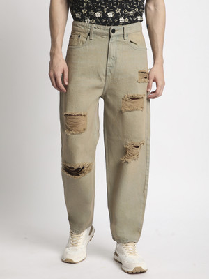 Bene Kleed Regular Men Beige Jeans
