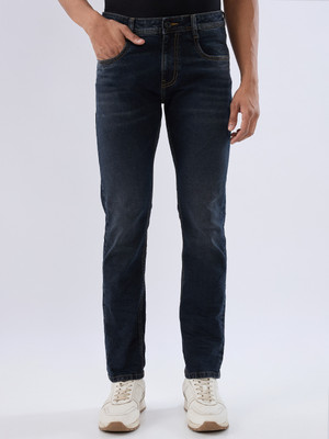 Spykar Regular Men Dark Blue Jeans