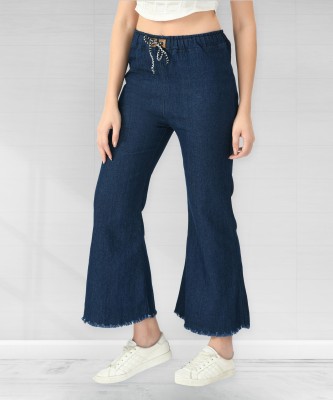 NEUNK Relaxed Fit Women Dark Blue, Light Blue Jeans