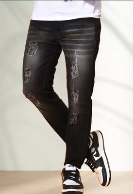 wavera Slim Men Grey Jeans