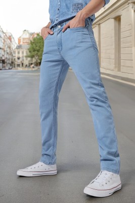 Urbano Fashion Slim Men Light Blue Jeans