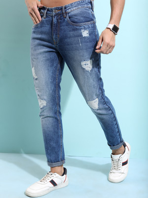 HIGHLANDER Tapered Fit Men Blue Jeans