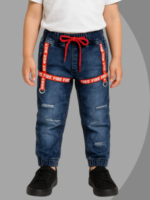 FASHION GRAB Regular Boys Blue Jeans