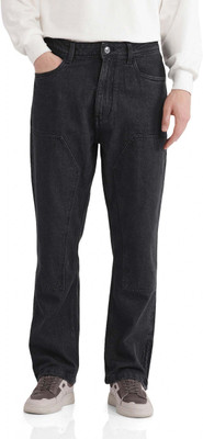 RARE RABBIT Relaxed Fit Men Grey Jeans