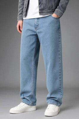Toolnexa Regular Men Light Blue Jeans