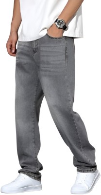 BEN MARTIN Loose Fit Men Grey Jeans