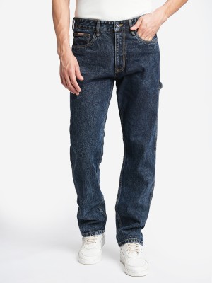 Blue Buddha Relaxed Fit Men Dark Blue Jeans