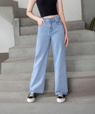 lovely london Regular Women Blue Jeans